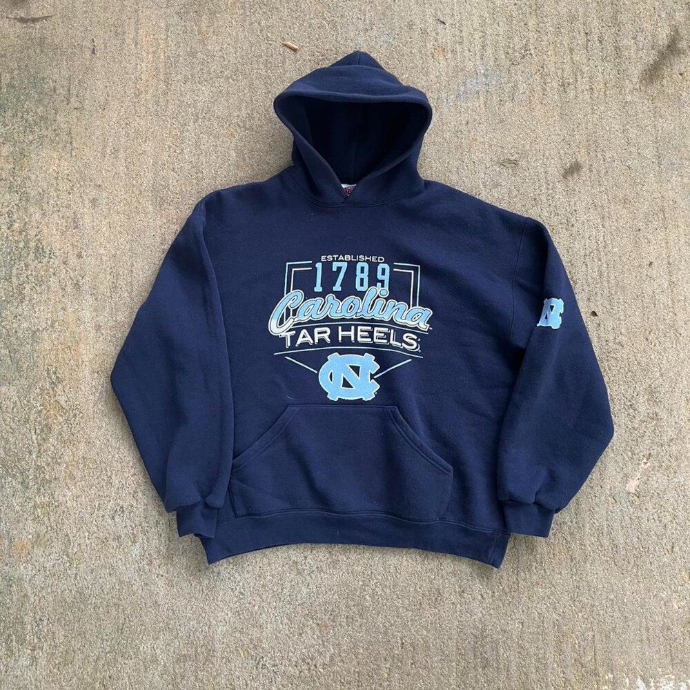 Navy UNC Vintage Hoodie